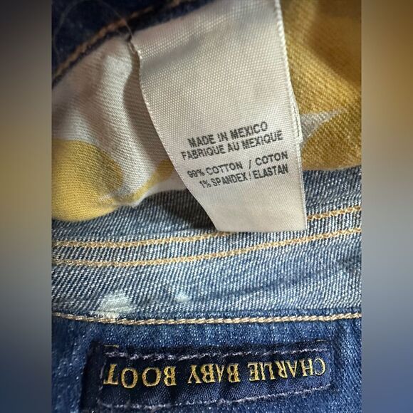 Lucky Brand Charlie Baby Boot Jean Shorts (4/27) - Picture 3 of 6